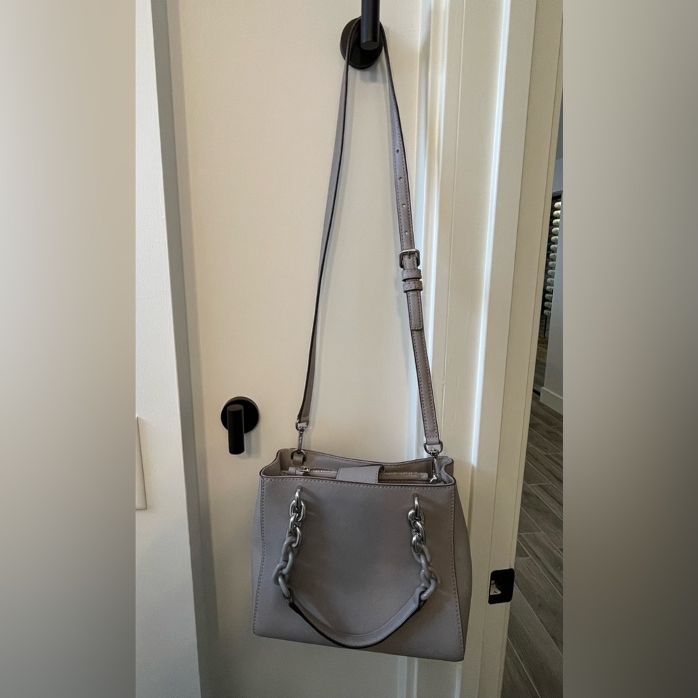 Michael Kors Cynthia Crossbody - Gray - Picture 6 of 7